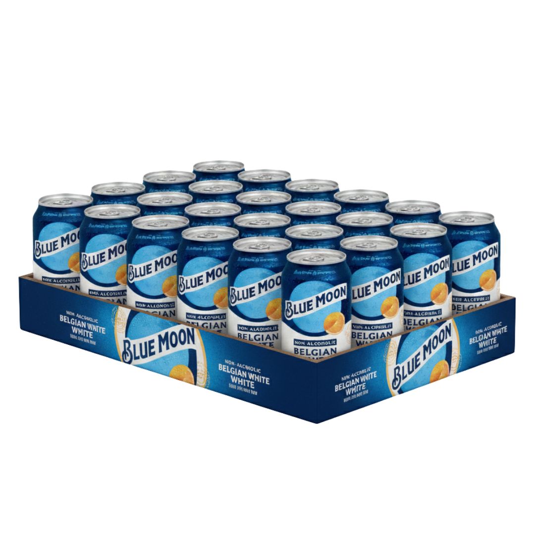 Blue Moon Non-Alcoholic Belgian Wheat Beer - Upside Drinks - Free