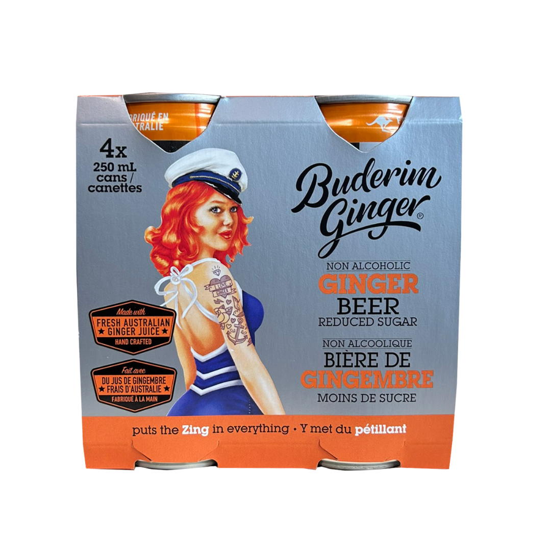 Buderim - Reduced Sugar Ginger Beer