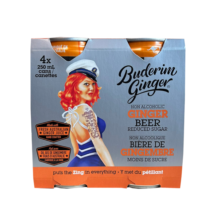 Buderim - Reduced Sugar Ginger Beer