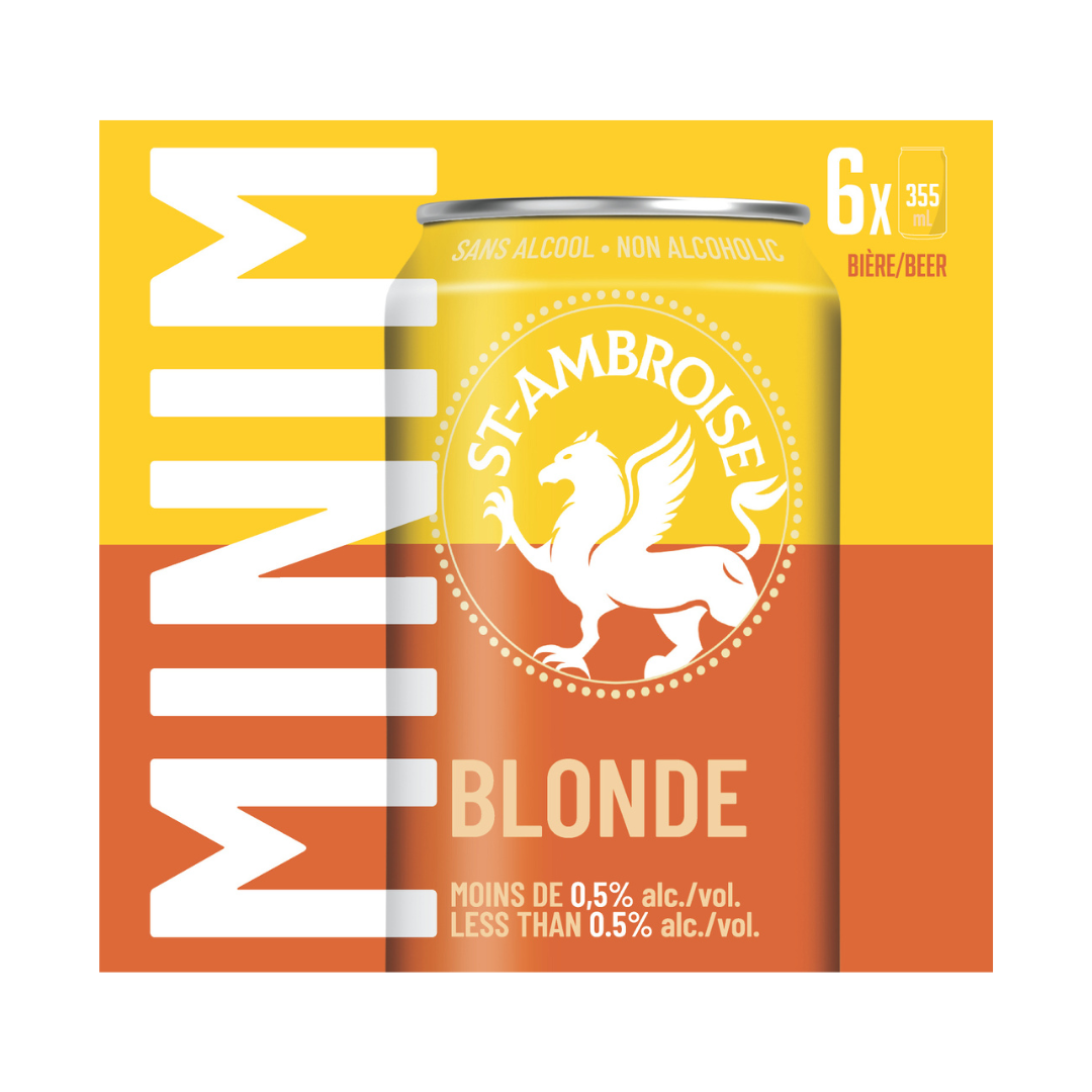 St-Ambroise - MINIM - Blonde (355mL)
