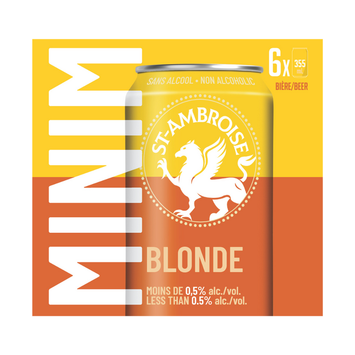 St-Ambroise - MINIM - Blonde (355mL)