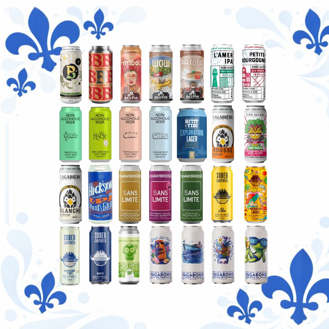 Dry February - Non-Alcoholic Beer (Made in Québec)