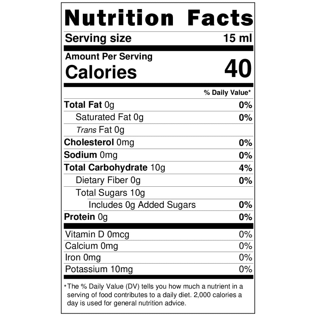 Monsieur Cocktail - Ginger Syrup (250mL)