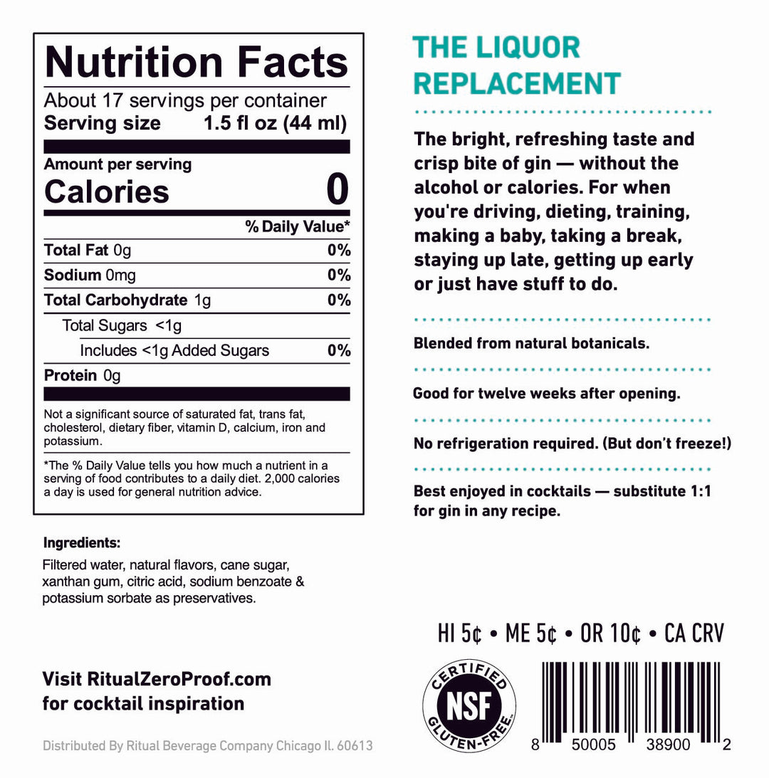 Ritual Zero Proof - Gin