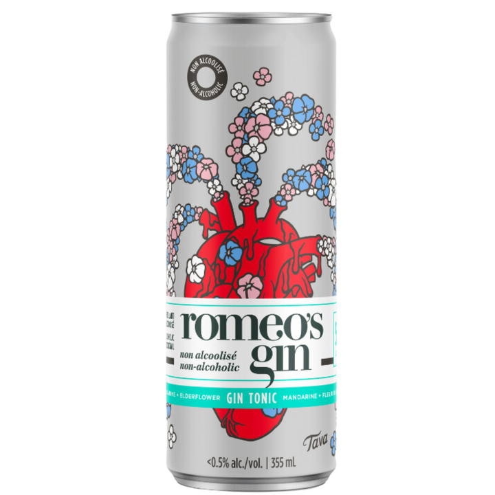 Romeo's Gin - Mandarin + Elderflower - Gin Tonic