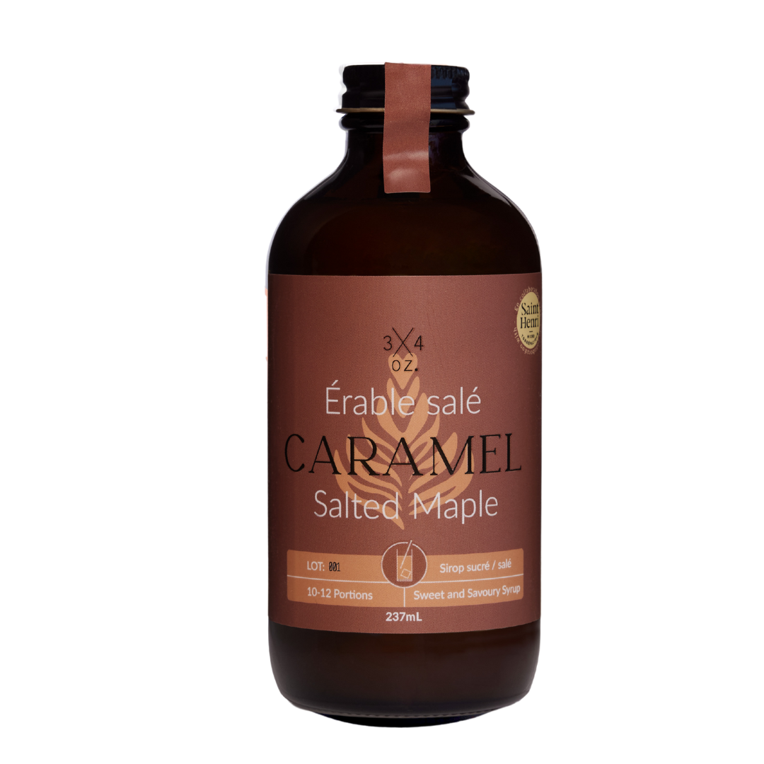 3/4 OZ - Salted Maple Caramel Syrup