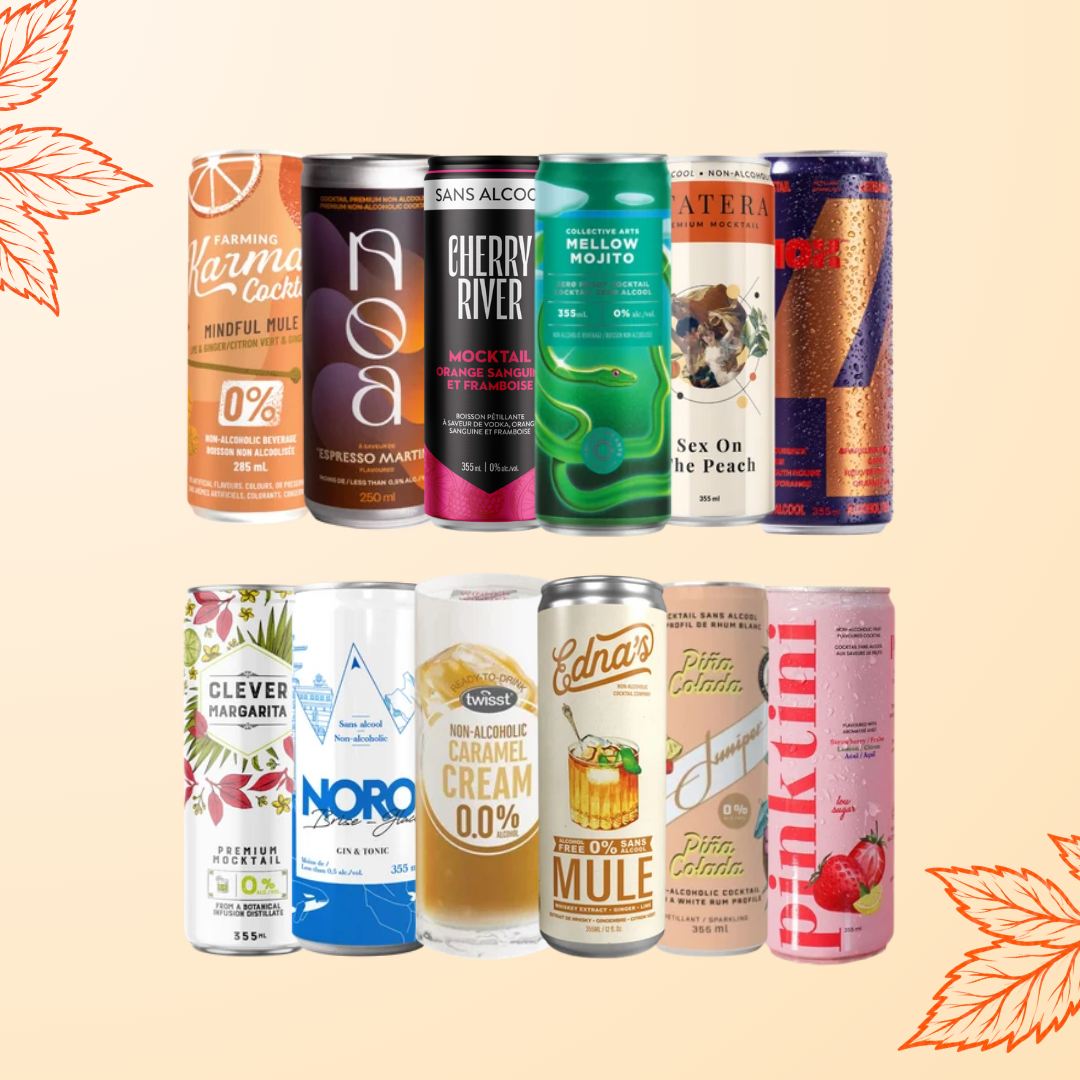 Sober October - Proudly Canadian Mocktail Bundle