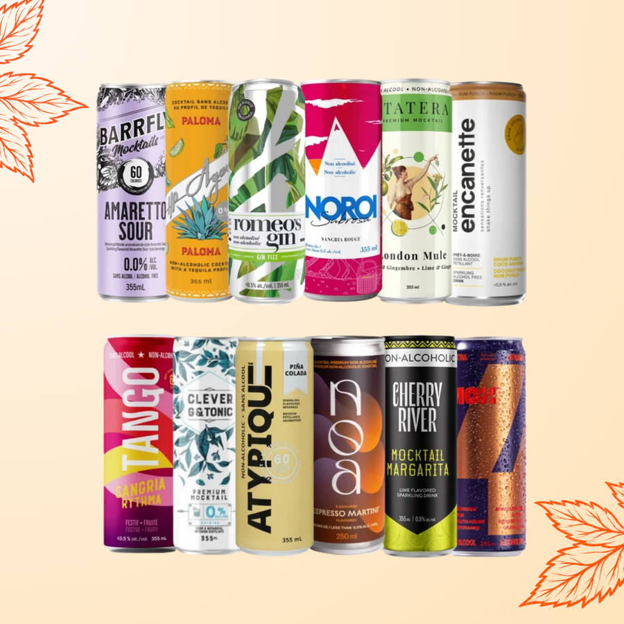Sober October - Proudly Québécois Mocktail Bundle
