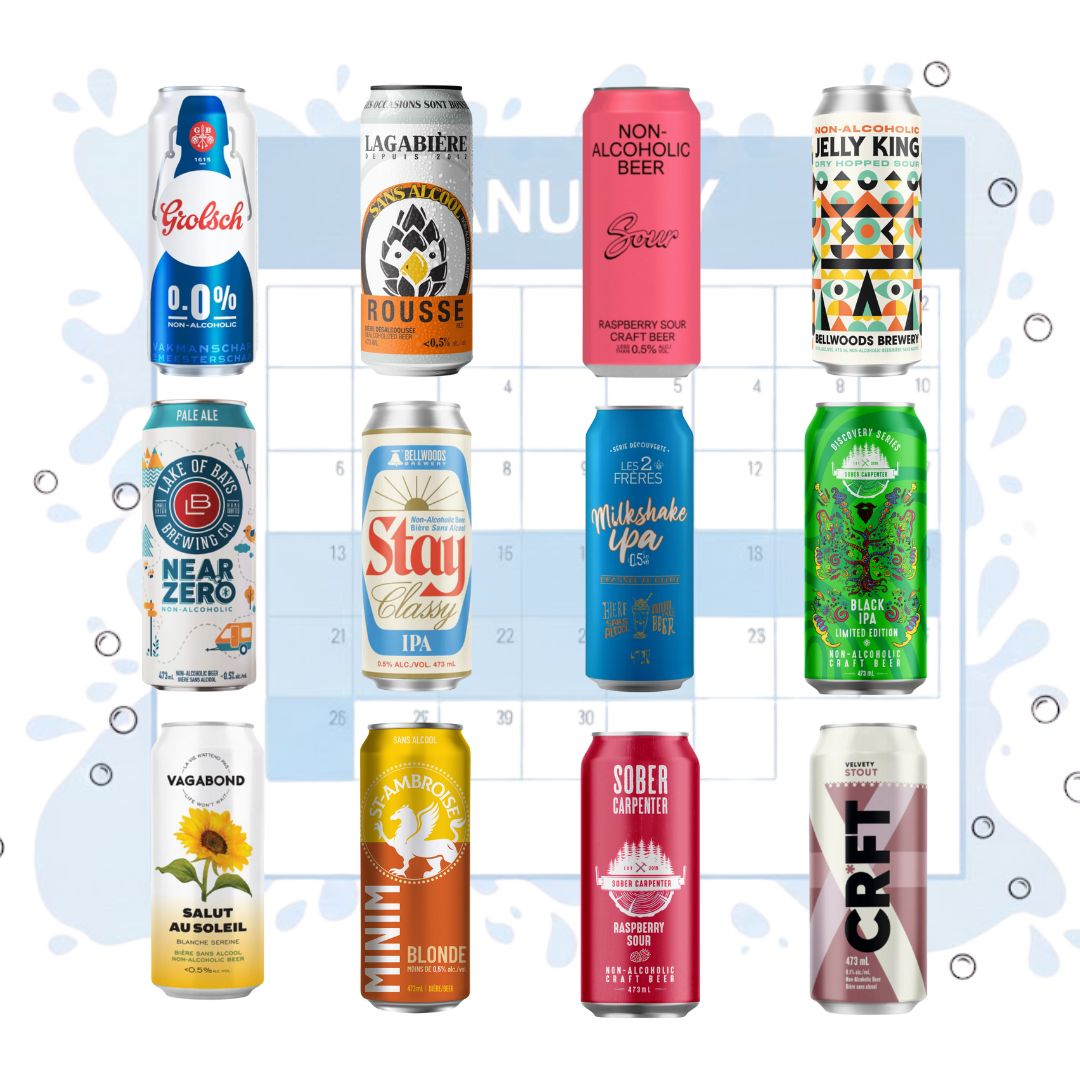 Dry January - Tall Can Beer Pack Bundle