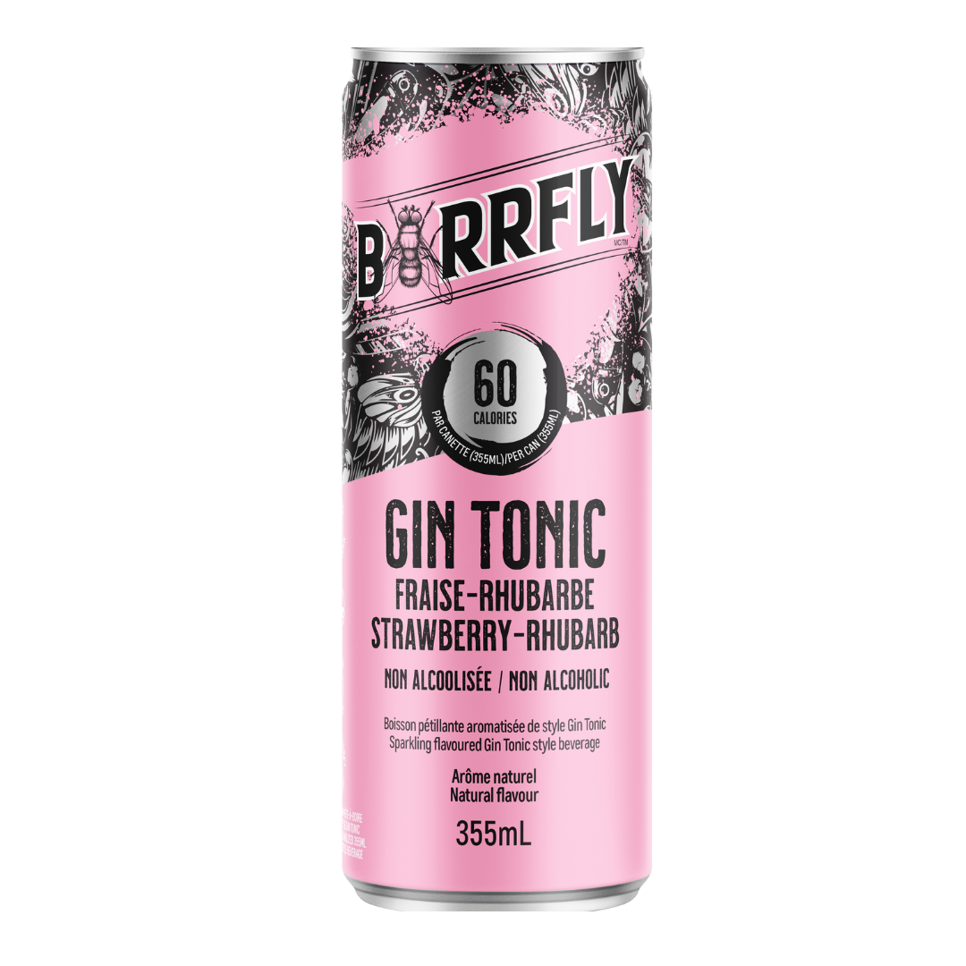 Barrfly - Strawberry Rhubarb Gin & Tonic