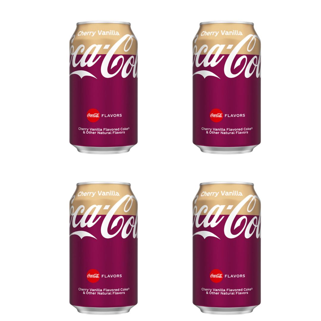 Coca Cola - Cherry Vanilla (4 Pack)