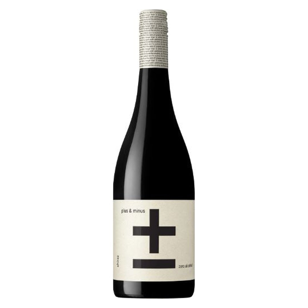 Plus & Minus - Shiraz, non-alcoholic wine