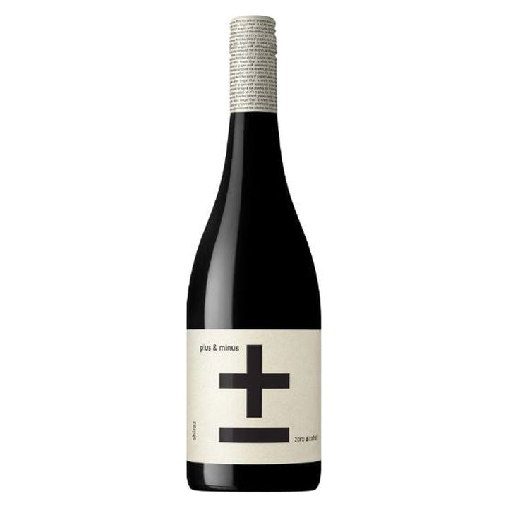 Plus & Minus - Shiraz, non-alcoholic wine
