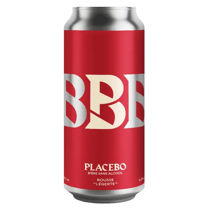 The color of a red beer, the smell of a red beer, the taste of a red beer, without alcohol. The Placebo Rousse offers some light fruit and caramelized notes with just enough bitterness.