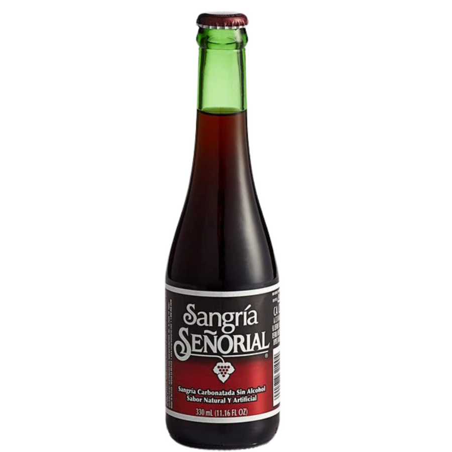 This is a non-alcoholic sangria drink made with wine grapes, essence of lemon, cane sugar, and carbonated water, and is crafted by the same people who make the wildly popular Jarritos soft drinks. So if you’re looking to getting your sangria on without the alcohol, look no further!